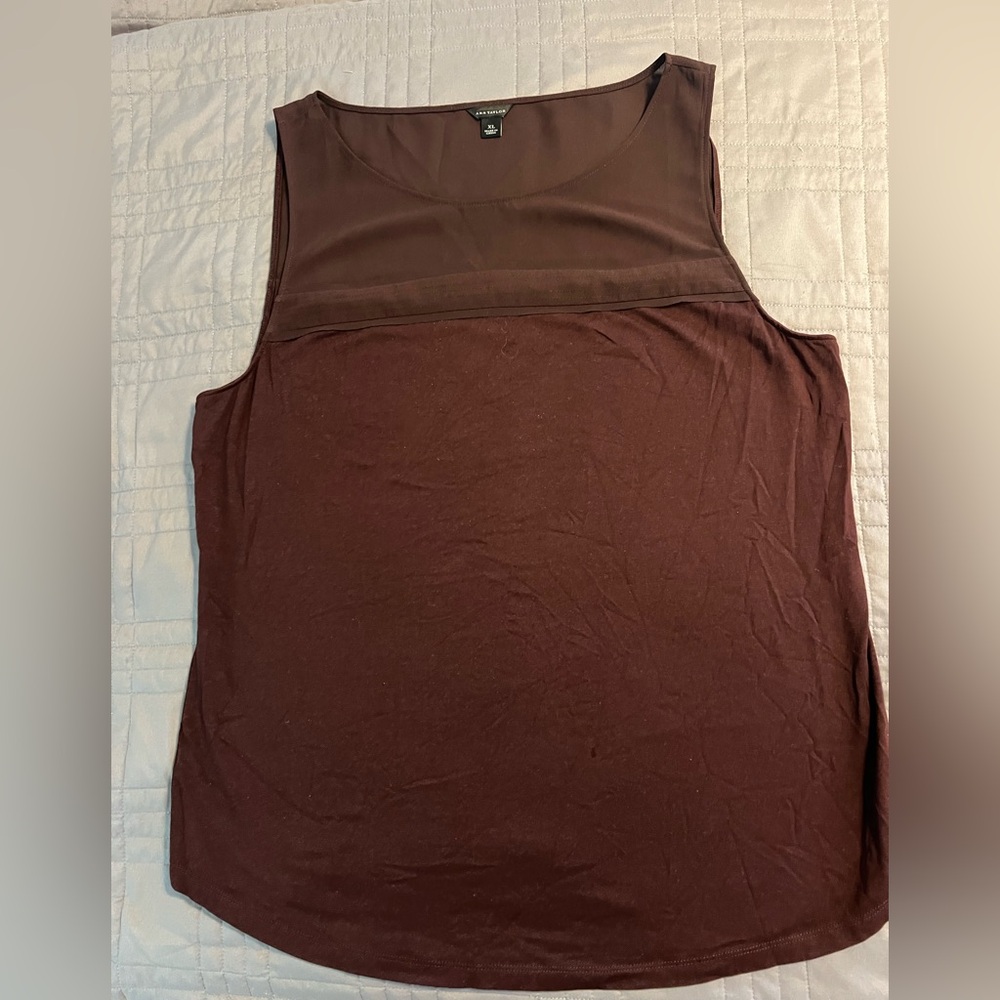 Ann Taylor Sleeveless Blouse